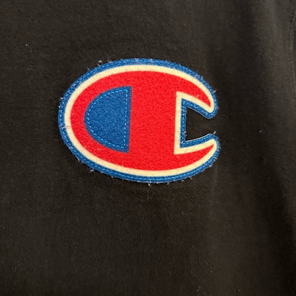 Like New Champion Heritage Flocked C T-Shirt - Picture 5 of 5